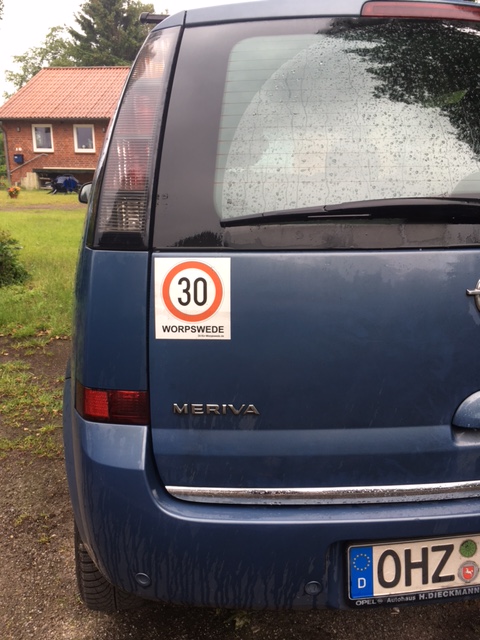 Aufkleber am Auto3